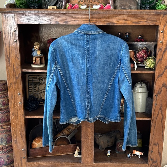 Free People Cropped Denim Jacket - Picture 6 of 14